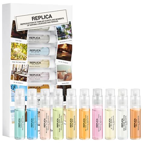 sephora perfume sampler replica|maison margiela perfume discovery set.